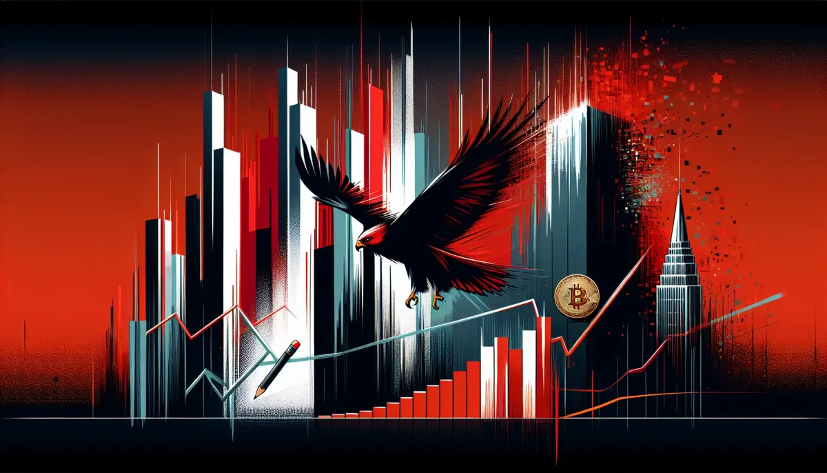 Powell's Hawkish Stance Spurs Market Turmoil: Stocks Slide, Dollar Soars, Bitcoin Drops